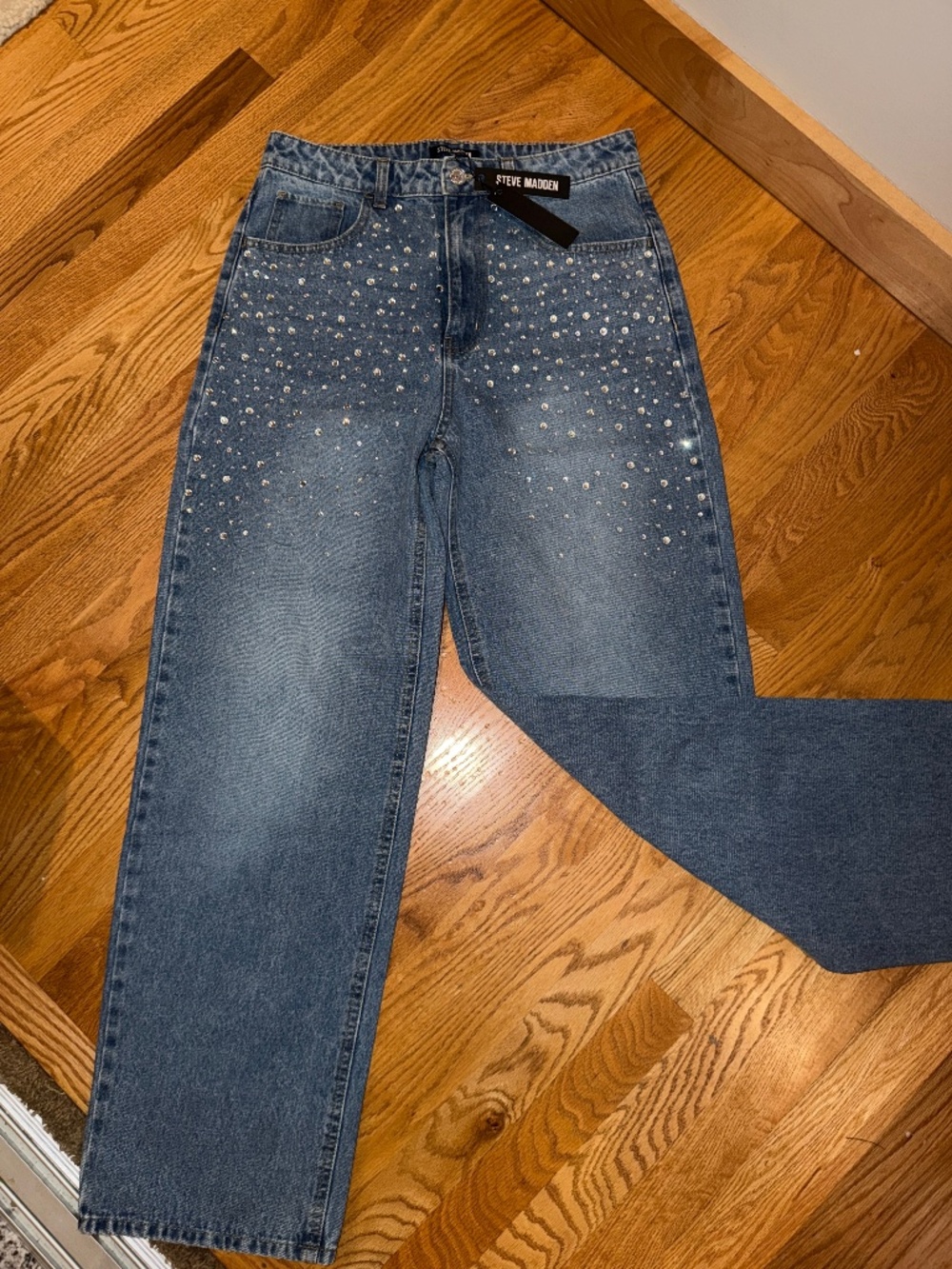 Steve Madden Rhinestone Jeans